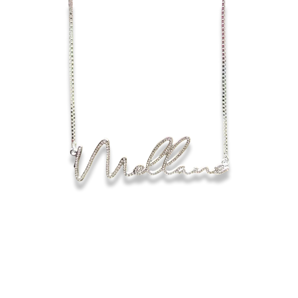 CLASSY & ICY NAME NECKLACE