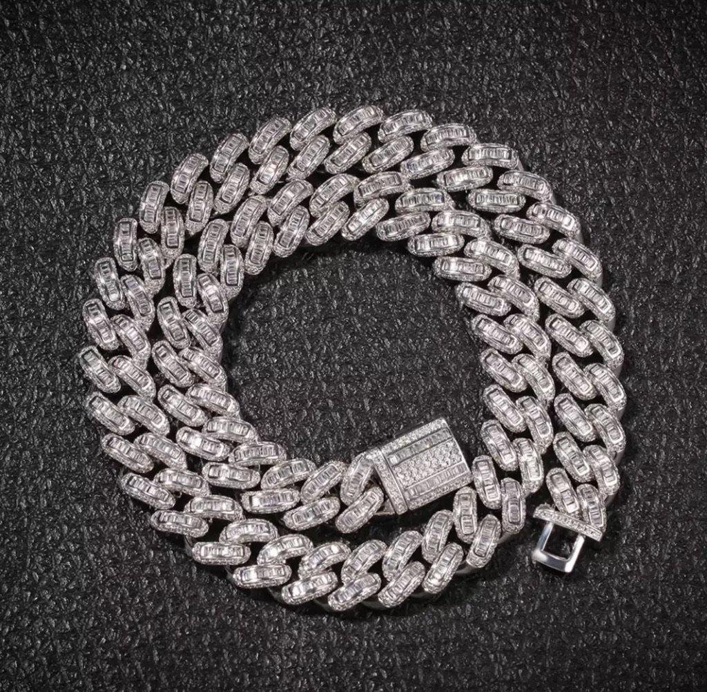 BAGUETTE CUBAN LINK BRACELET - officialdripdoll