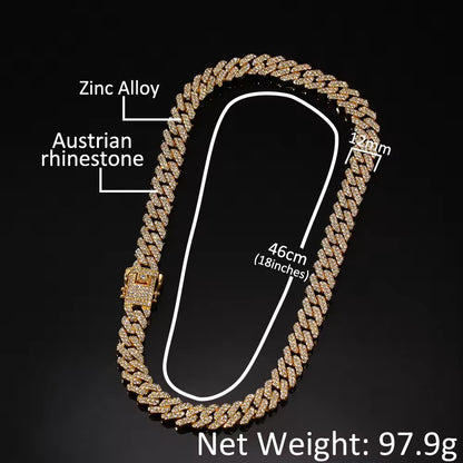 12MM CUBAN LINK CHAIN