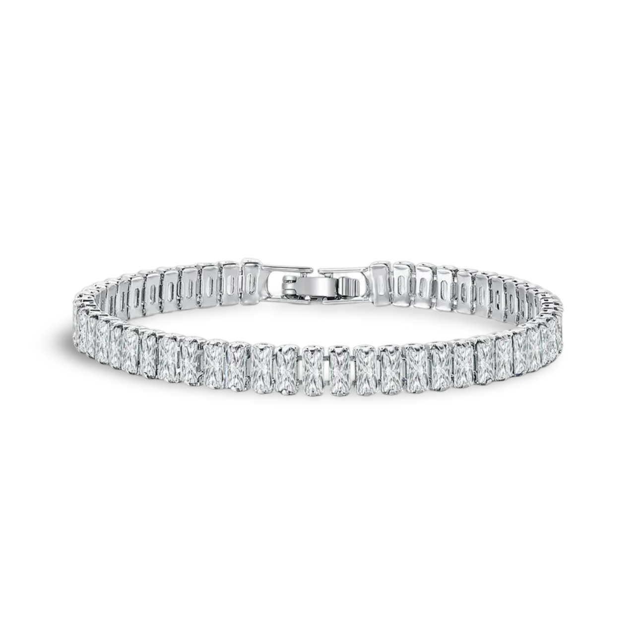 MINI BAGUETTE TENNIS BRACELET
