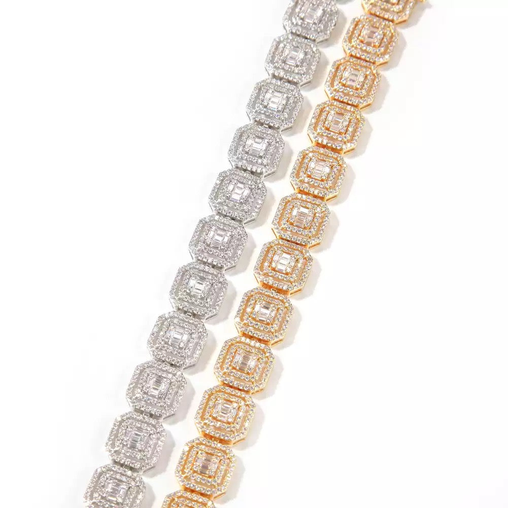 SQUARE BAGUETTE BRACELET - officialdripdoll