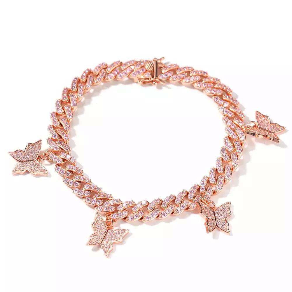 CUBAN BUTTERFLY ANKLET - officialdripdoll