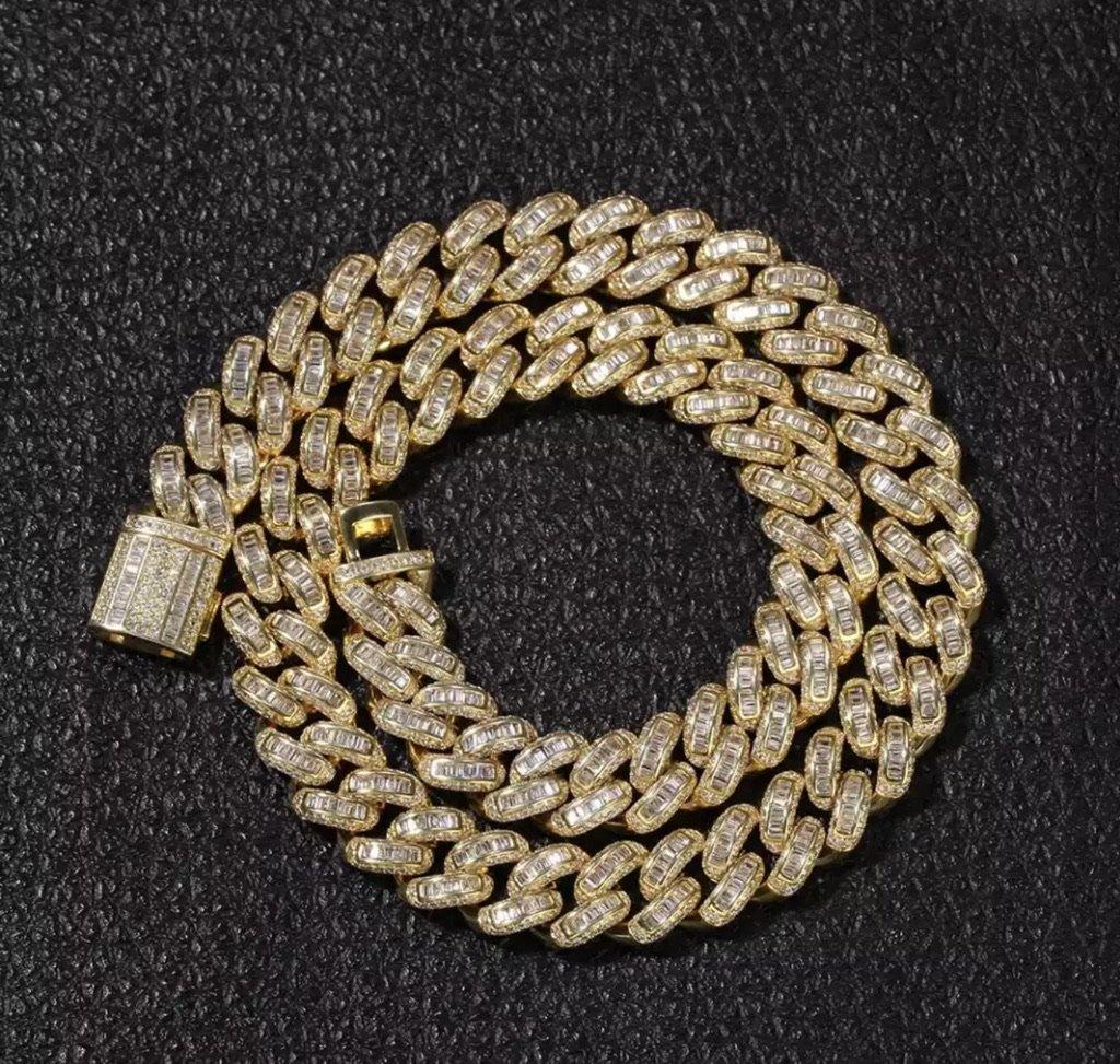 BAGUETTE CUBAN LINK BRACELET - officialdripdoll