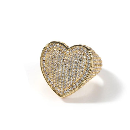 CHUNKY HEART RINGS - officialdripdoll