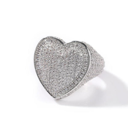 CHUNKY HEART RINGS - officialdripdoll