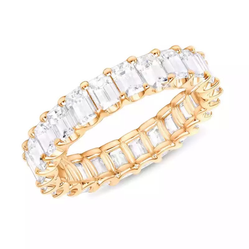 MINI EMERALD CUT RING - officialdripdoll
