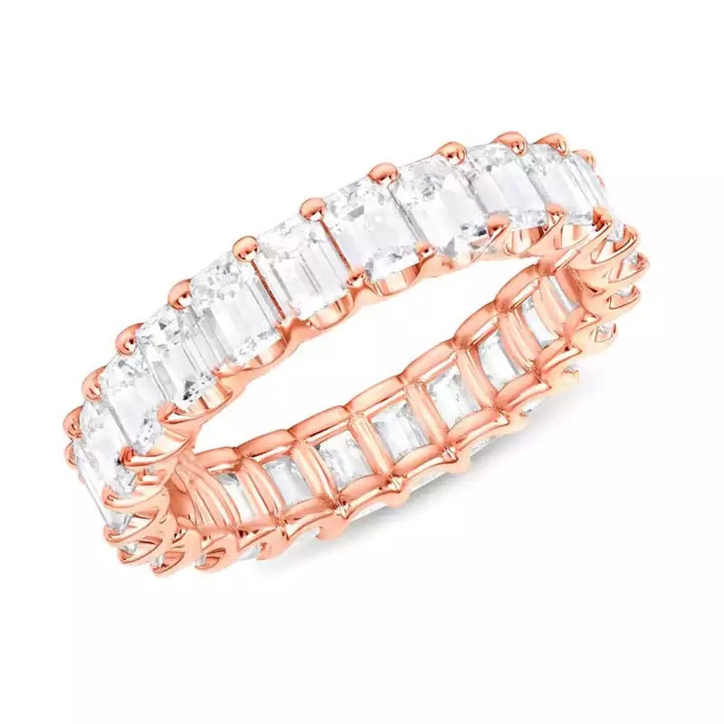MINI EMERALD CUT RING - officialdripdoll