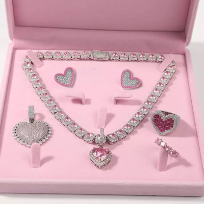PINK HEARTS SET